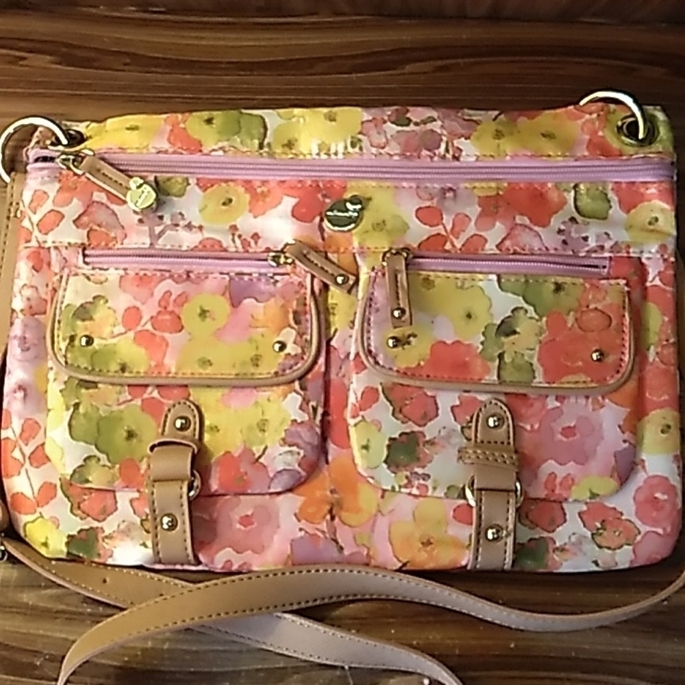 Mimosa floral pocketbook purse 👛 bag